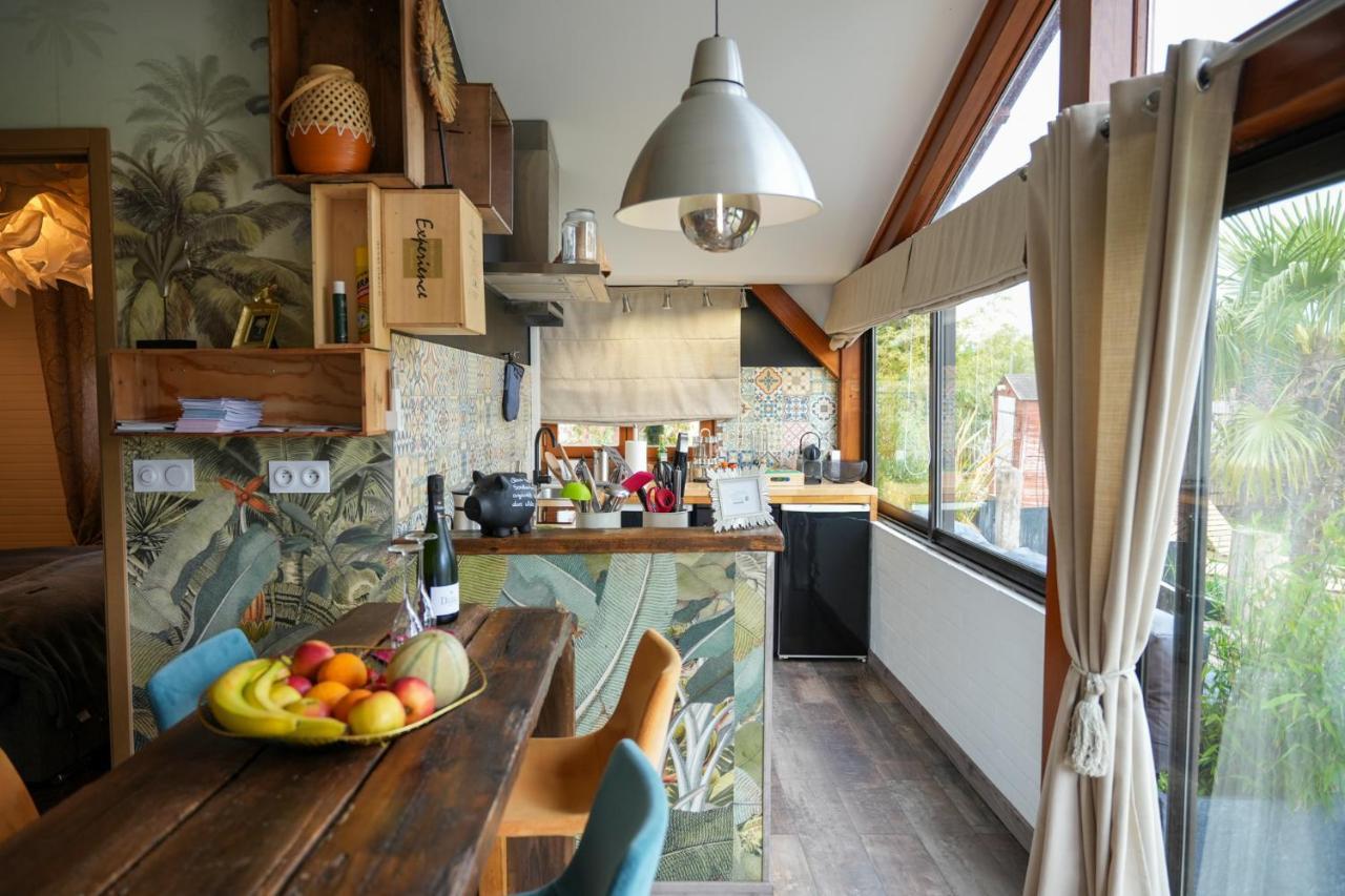 Kaebane 85, Lodge Avec Spa Au Bord De L'Eau Prouilly ภายนอก รูปภาพ